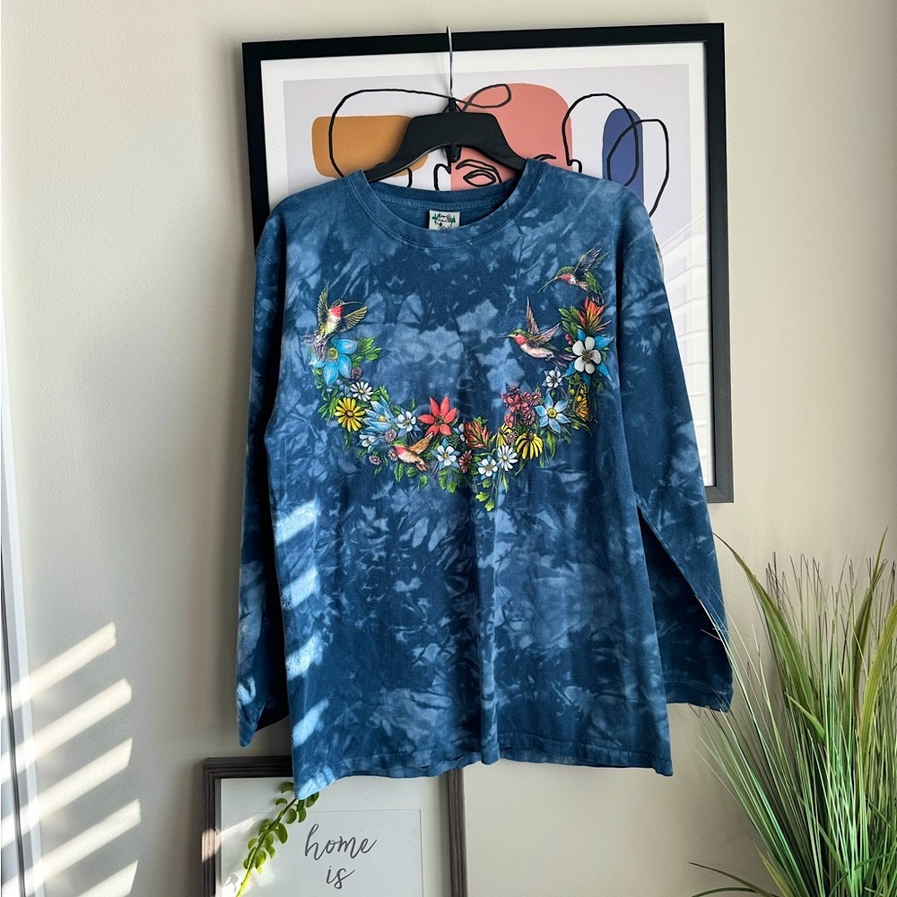 BACK TO EARTH TIE-DYE LONG SLEEVE
